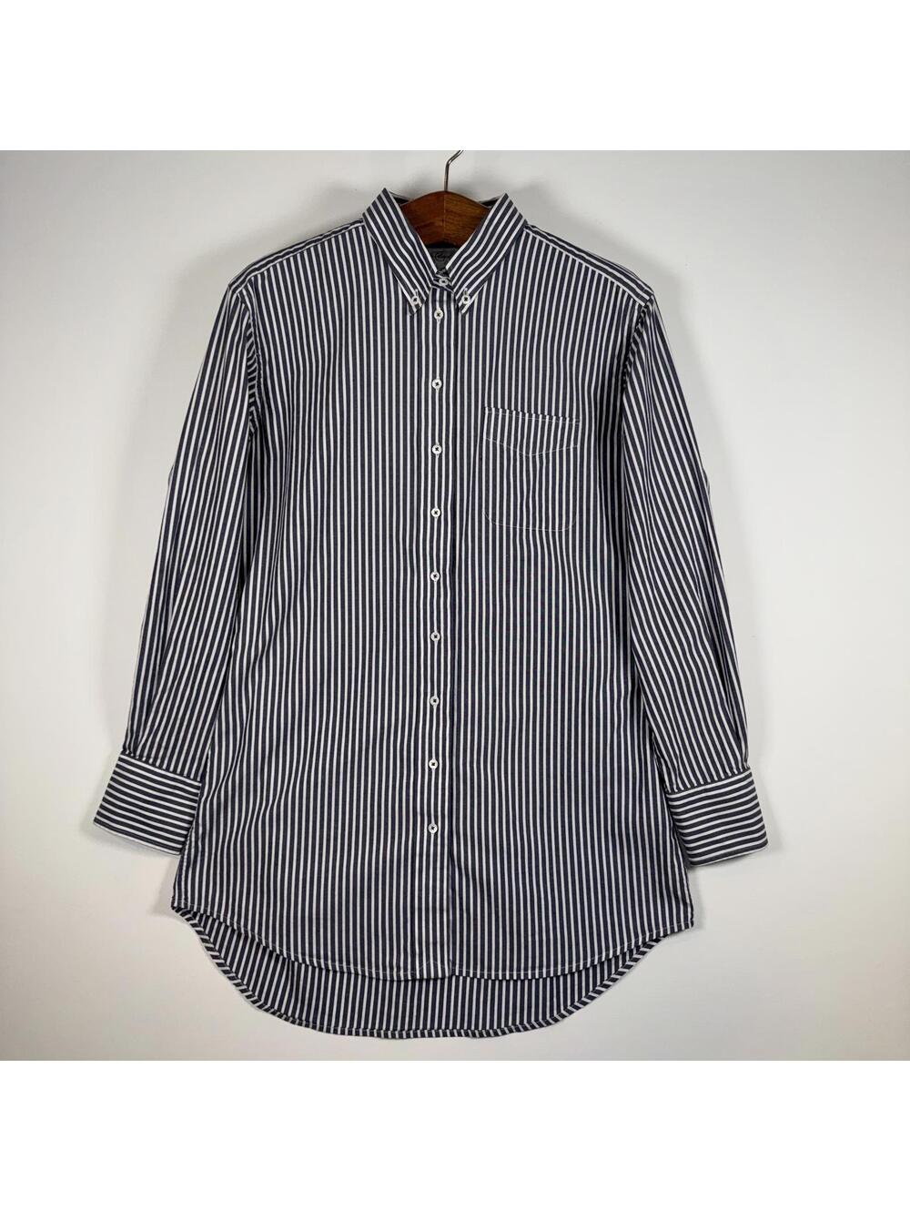 Clairidge + King Classic Striped Shirt - Medium